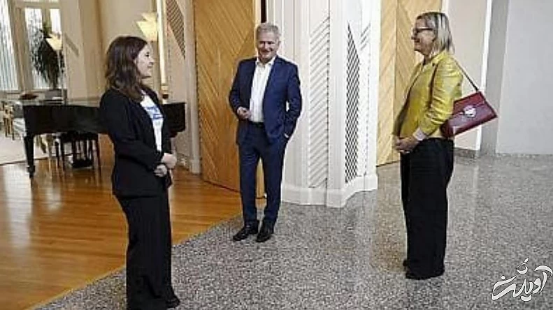 دختر نوجوان فنلاندی برای یک روز رئیس جمهور شد